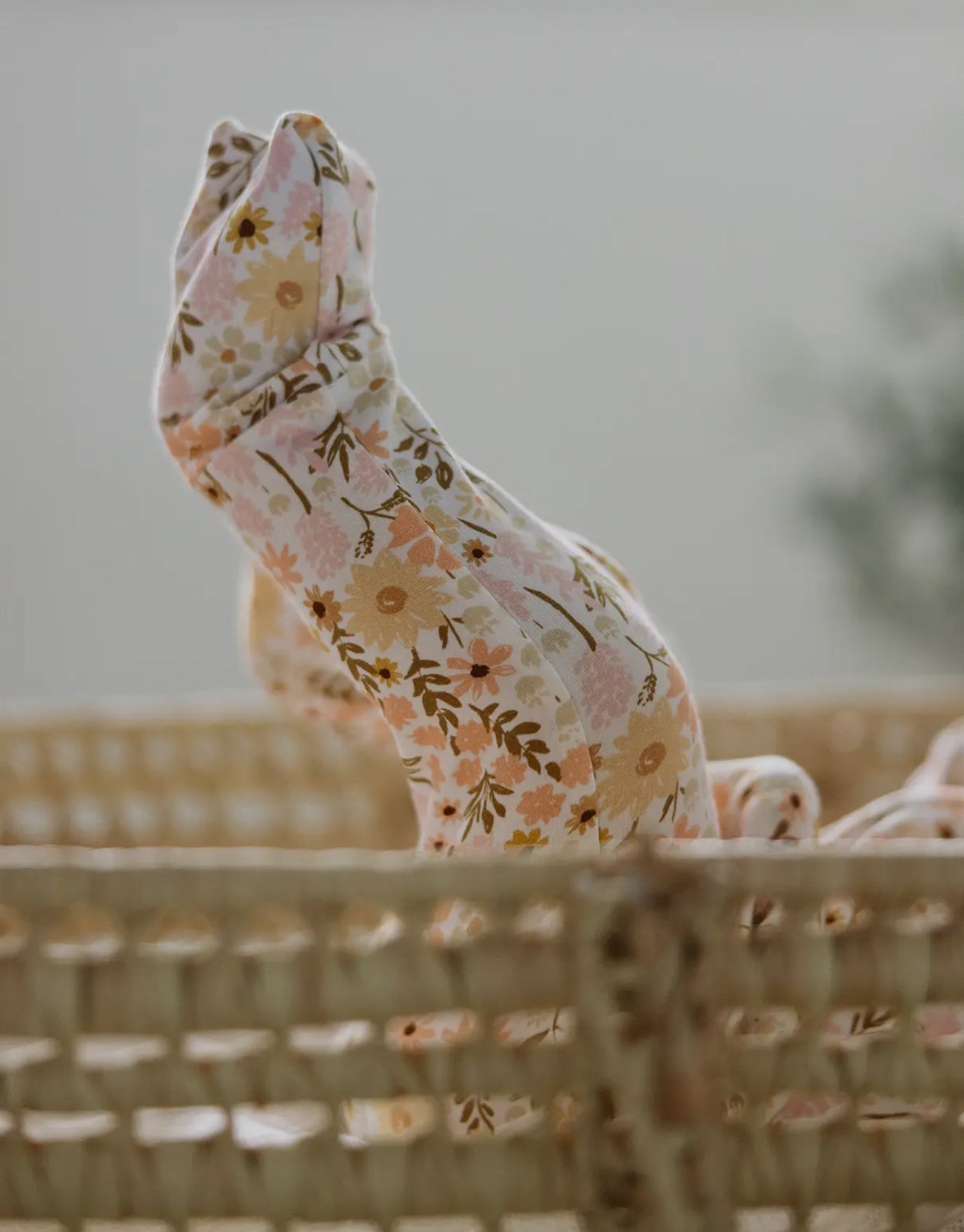 Flower Fields Zip Pajamas
