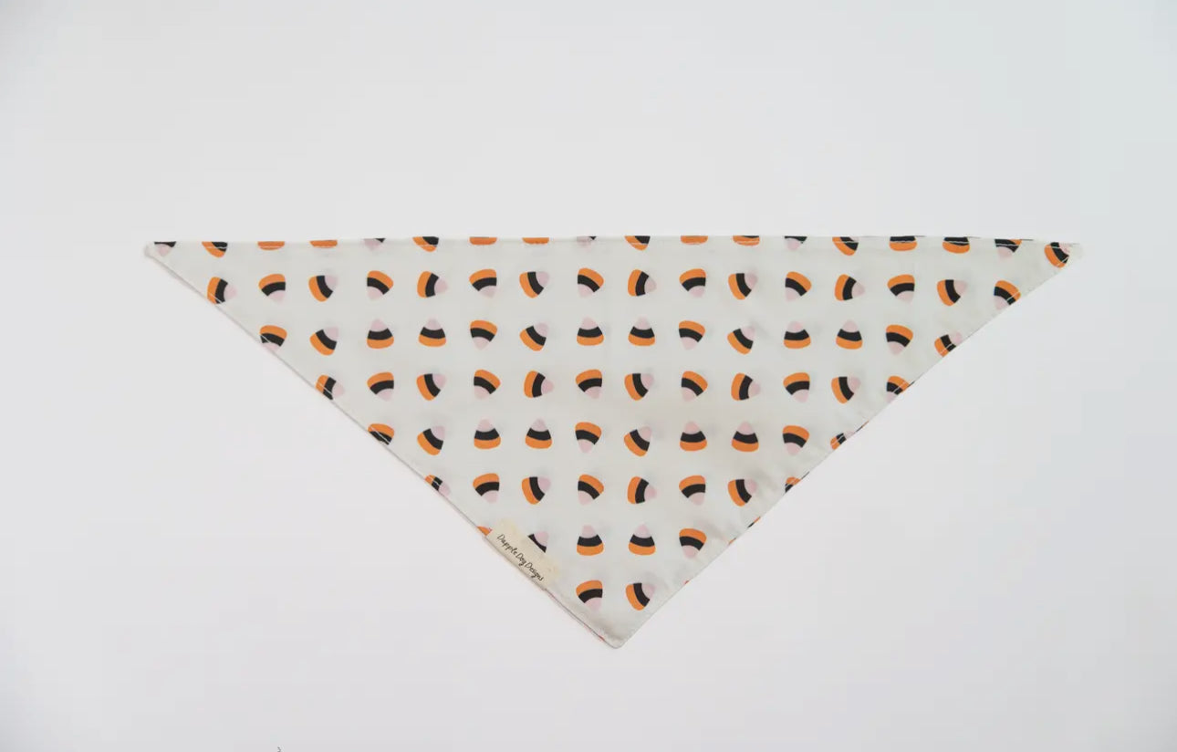 Candy Corn Bandana - Halloween Dog Bandana