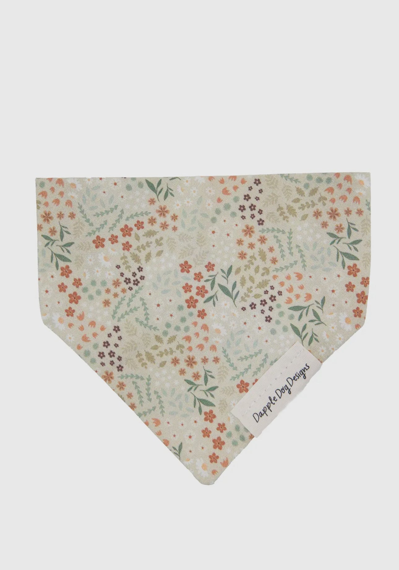 Autumn Floral Bandana - Fall Dog Bandana