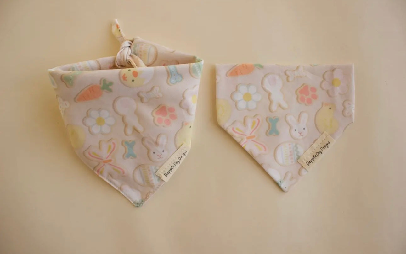 Spring Cookies Bandana - Spring Dog Bandana