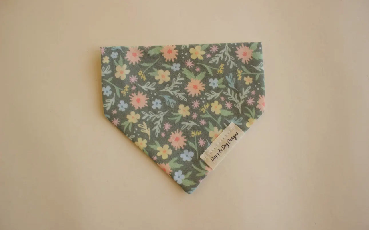 Wildflowers Bandana - Spring Dog Bandana