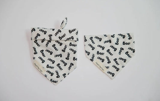 Boo! Bandana - Halloween Dog Bandana