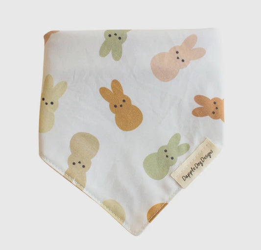 Bunny Peeps Bandana - Spring Easter Everyday Dog Bandana