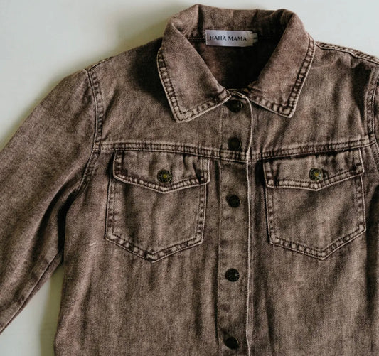 Brown Denim Jacket - Infant