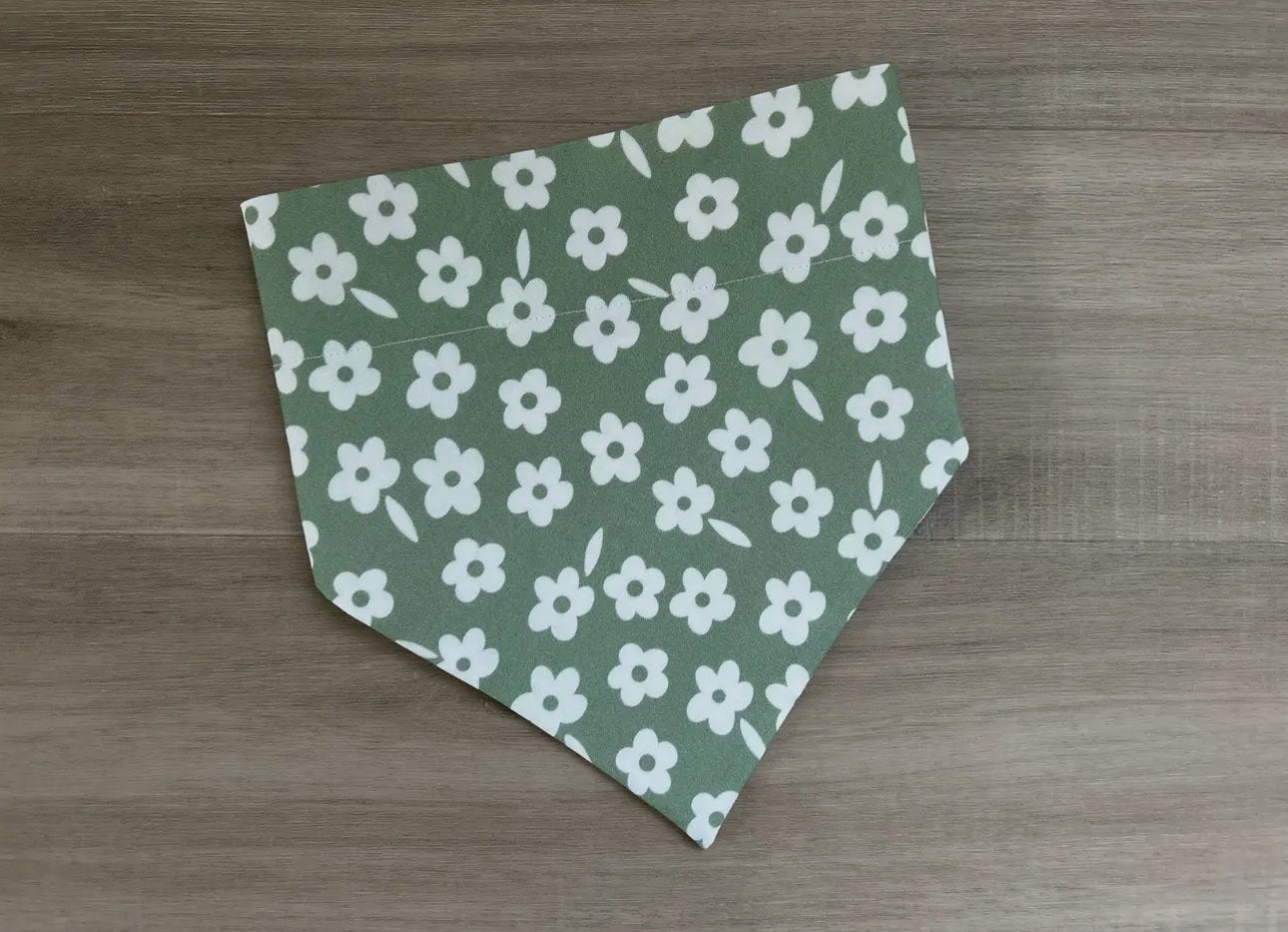 Olive Floral Dog Bandana