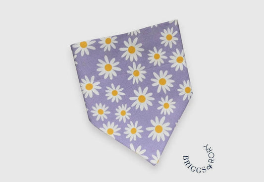 Purple Daisy Dog Bandana