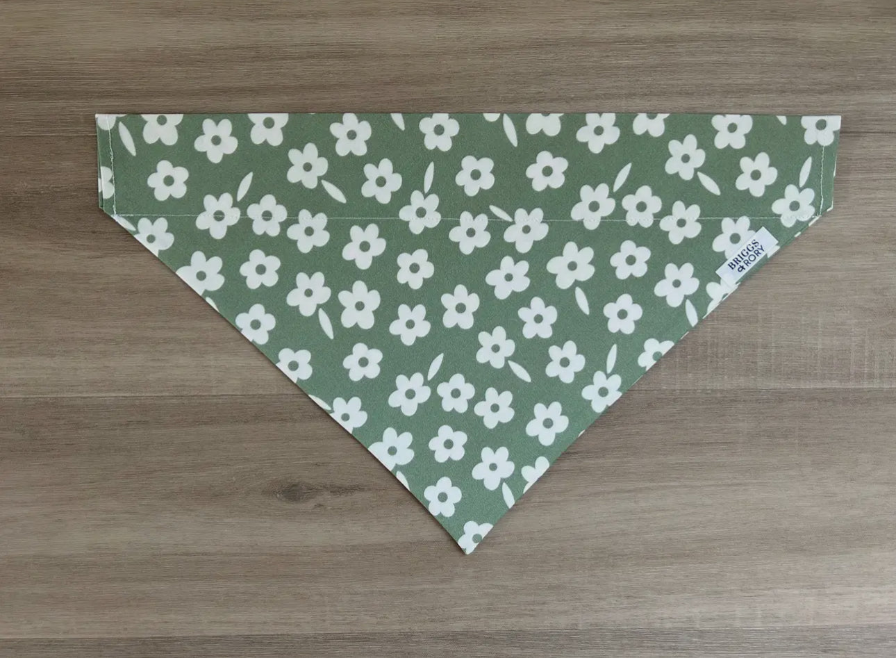 Olive Floral Dog Bandana