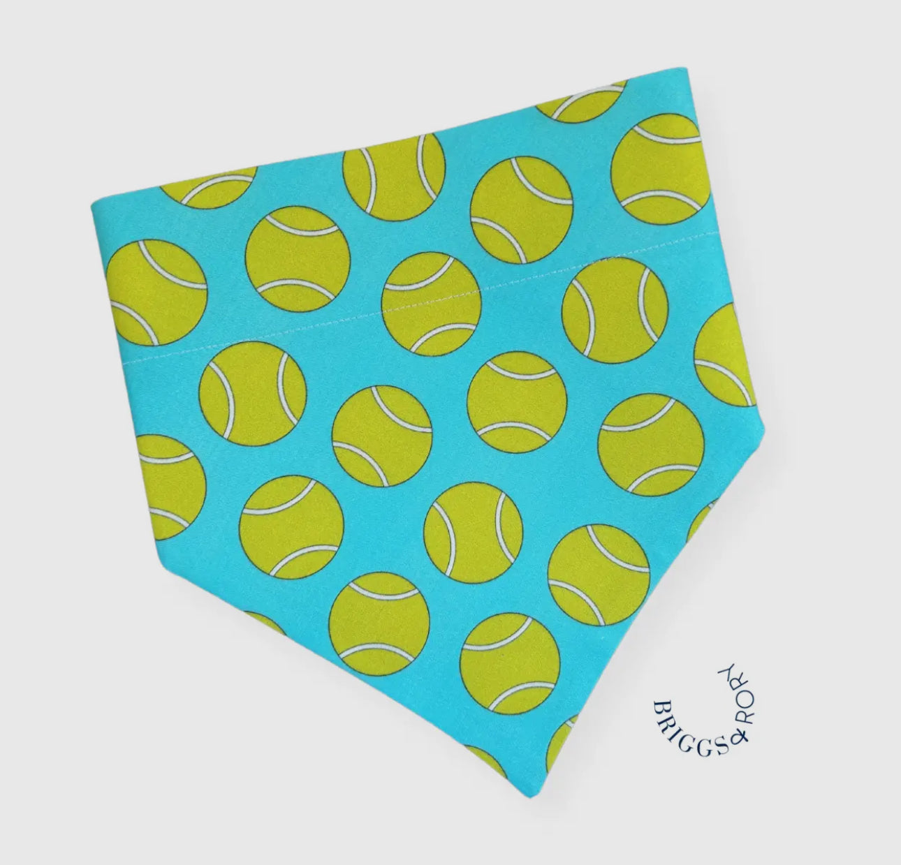 Tennis Ball Dog Bandana