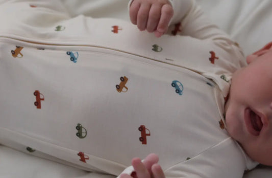 Cars + Trucks Zip Pajamas